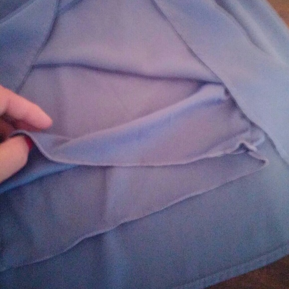 Alya lined blue dress Size Medium - Picture 7 of 8